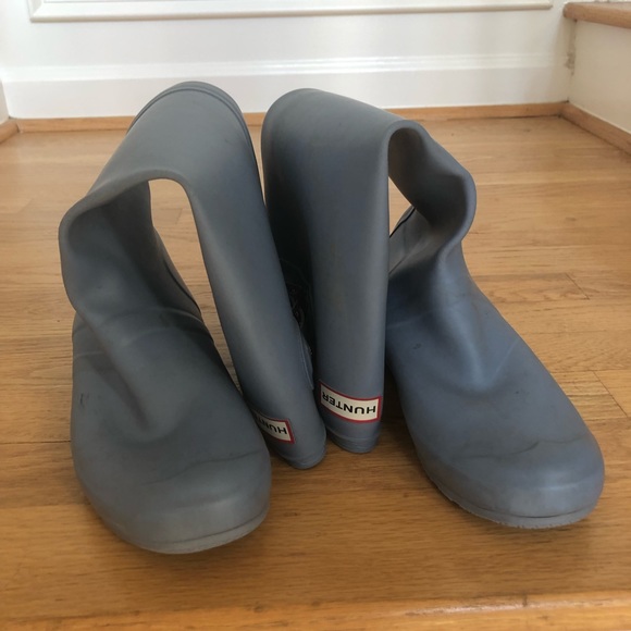 Light/Carolina Blue Packable Hunter Rain Boots - Picture 3 of 3
